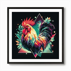 Rooster Art Print