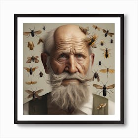 The entomologist Art Print