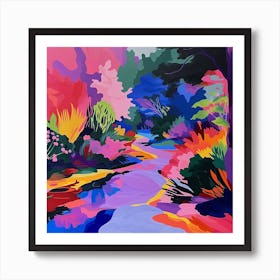 Colourful Gardens Royal Botanic Garden Edinburgh Scotland 2 Art Print