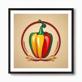 Pepper Logo 5 Art Print