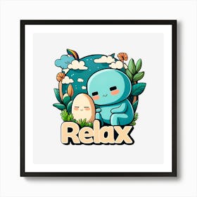 Relax Art Print