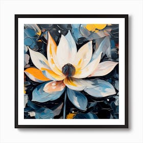 Lotus Flower 4 Art Print