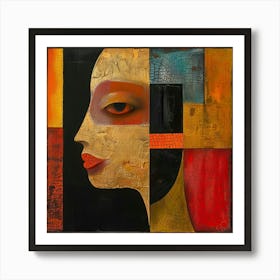 "Madonna" Abstract Painting Art Print