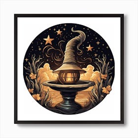 Witch Hat 1 Art Print