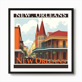 New Orleans Art Print