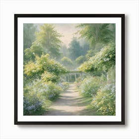 Garden Path 8 Art Print