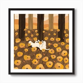 Forest Of Joy Square Art Print