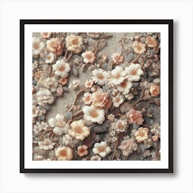 Floral Wall Art Art Print