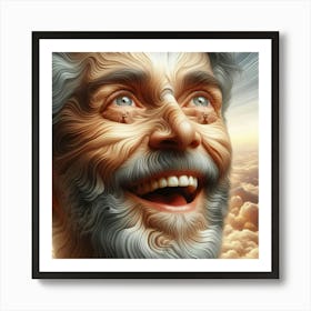 Portrait Of An Old Man 1 Art Print