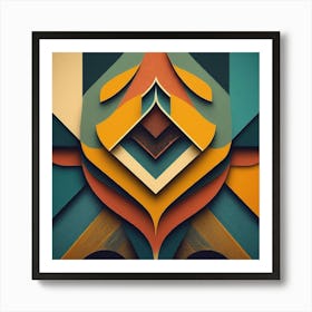 Iconic Medallion - #6 Art Print