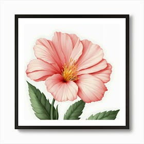 Pink Flower 16 Art Print