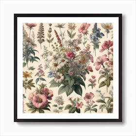 Wildflowers 2 Art Print