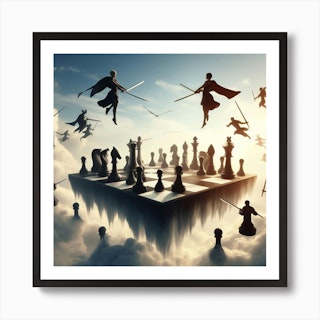 CHESS GAME PIECES Poster Print by Atelier B Art Studio Atelier B Art Studio - Item # VARPDXBEGSPO62 - Posterazzi
