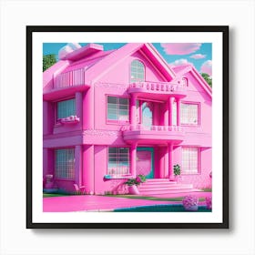 Barbie Dream House (12) Art Print