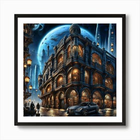 City Of The Future 1 Art Print