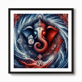 Ganesha 5 Art Print