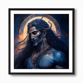 Shiva Maheshvara Art Print