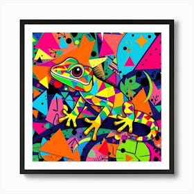 Gecko Art Print