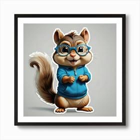 Chipmunk 5 Art Print