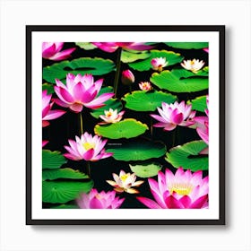 Lotus Flower 14 Art Print