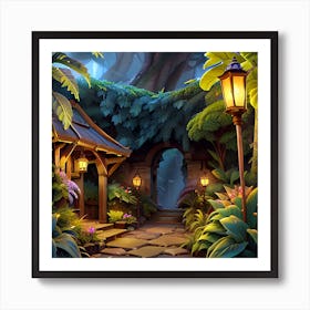 Botanical Gardens 9 Art Print