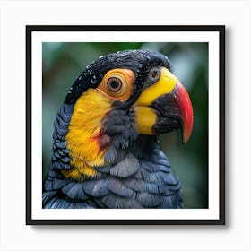Colorful Tropical Bird Art Print