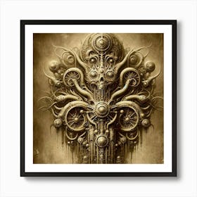 Steampunk Art Art Print