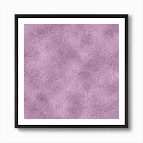 Lavender Glitter Art Print