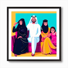 Gulf Family Portrait Art Print