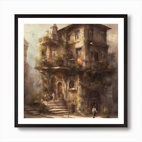 Fantasy Painting 24 Art Print