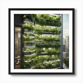 Vertical Garden Art Print