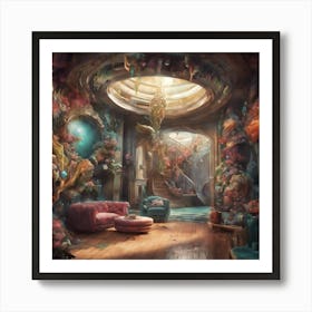 Mermaid'S Room Art Print