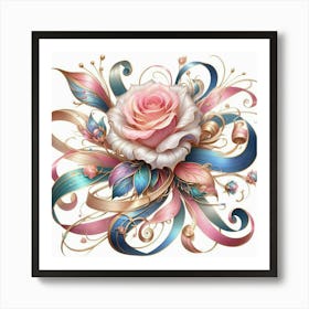 Rose Flower Affiche