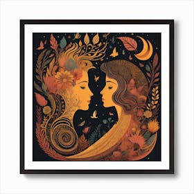 Love Between Two People Art Print