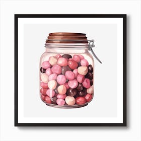 Jar Of Candy 8 Art Print