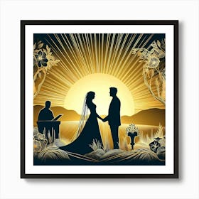 Creative Love And Relationship Illustration 23 Art Print