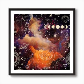 Galaxy Art Print 1 Art Print