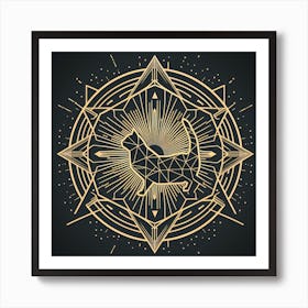 Tarot Card Design Art Print