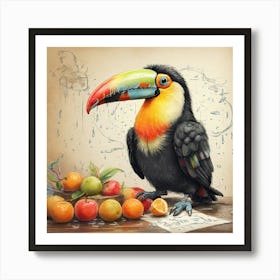 Toucan 64 Art Print