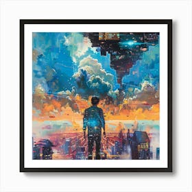 'The City' Art Print