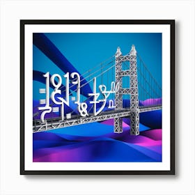 Nyc Bridge Art Print