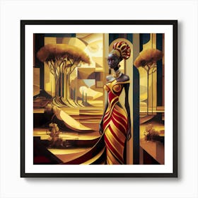 African Woman 1 Art Print