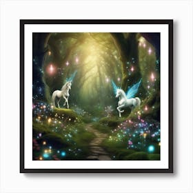 Fantasy Art 126 Art Print