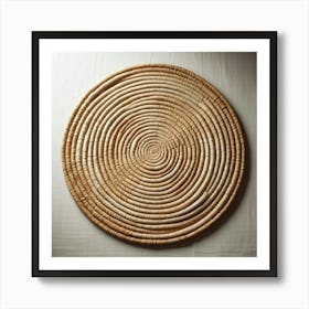 Woven Basket Art Print