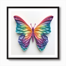 Colorful Butterfly Art Print