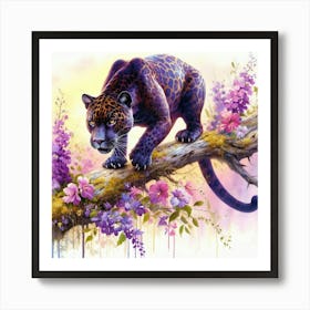 Jaguar 5 Art Print