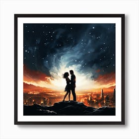 City Of Love Art Print