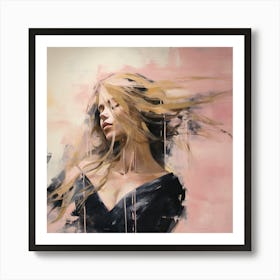 Dancing with the wind Art Print