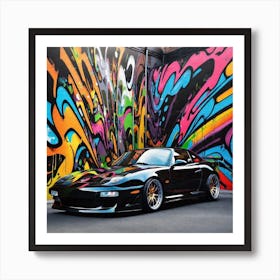 Graffiti Wall Art Print