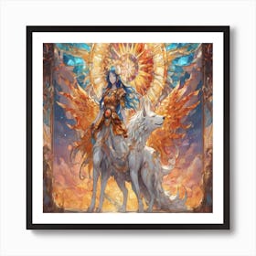 Angel Of Light Art Print